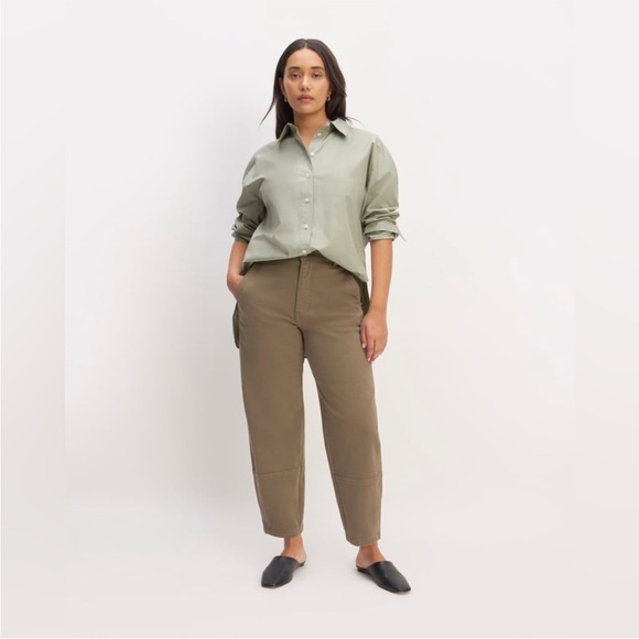 EVERLANE green button-down shirt - The classic oxford NWOT - Picture 11 of 12